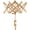 Beechwood, variant on INANOSA 24" Rosewood Umbrella Yarn Swift | Hand Operated Wooden Yarn Swift | Yarn Ball Winder - Brown, 1pc