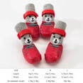 thumbnail image 3 of Dog Shoes Dip Coating Waterproof Durable Shoe Covers and Socks for Pet Comfort in Outdoor Scenarios, Black Size M, 3 of 6
