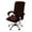 Deep Coffee, variant on Stretch Office Chair Covers, Soft Rotating Chair Slipcovers Velvet Computer Office Chair Covers Desk Chair Covers with Arm Covers for Office Chair-Camel-X-Large