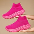 thumbnail image 3 of Breathable Knit Fur Lined Winter Work Gym Trainers Sneakers for Women and Men Stylish, 3 of 14