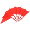 thumbnail image 3 of KAKOWELY Drapeaux de Marquage Rouges en ABS pour Encouragement avec Poteaux Robustes et Couleurs Vives 6 Pcs, 8.27"X0.2"X11.02 Pouces, 3 of 5