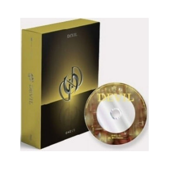 Oneus - Devil (Yellow Version) (incl. 142pg Photobook, 16pg Lyrics Book, Hidden Card, Big Photocard   Photocard) - Music & Performance - CD