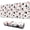 White Cow Dot, variant on Long Mouse Pads for Desk,White Cow Dot Pattern Desk Mats on Top Of Desks, Desk Mouse Pad Extra Large with 3mm Non-Slip Base and Stitched Edge for Gaming,Office,Work,Home 31.5"x11.8"