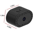thumbnail image 4 of Pisexur Electrónica para Hombres Cámara Inteligente Inalámbrica WiFi Monitor Remoto Sonda de Seguridad Visión Nocturna Infrarroja HD Cámara de Red para el Hogar Electrónica para Niños, Organizador de, 4 of 9