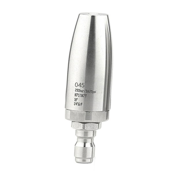 Boquilla giratoria para lavadora a presión perfecl 3625PSI conexión rápida de 1/4' 045 Orificio