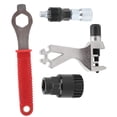 thumbnail image 1 of Compact Bottom Bracket Tool, Bike Repair Tool, 4 PCS 362g Children's Bikes For Mountain Bikes Foldable Bikes Road Bikes Bottom Bracket Black,Bottom Bracket Silver, 1 of 8