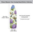 thumbnail image 5 of HELLHERO Ironing Board Covers Washable Hummingbird Floral Pattern Soft Fabric for Women Gifts 15x54 Inch, 5 of 5