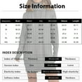 thumbnail image 3 of Women's Sweater Dress Autumn Winter New Slim Knit Dress Turtleneck Cable Pattern Long Sleeve Knitted Gown Dress, 3 of 5