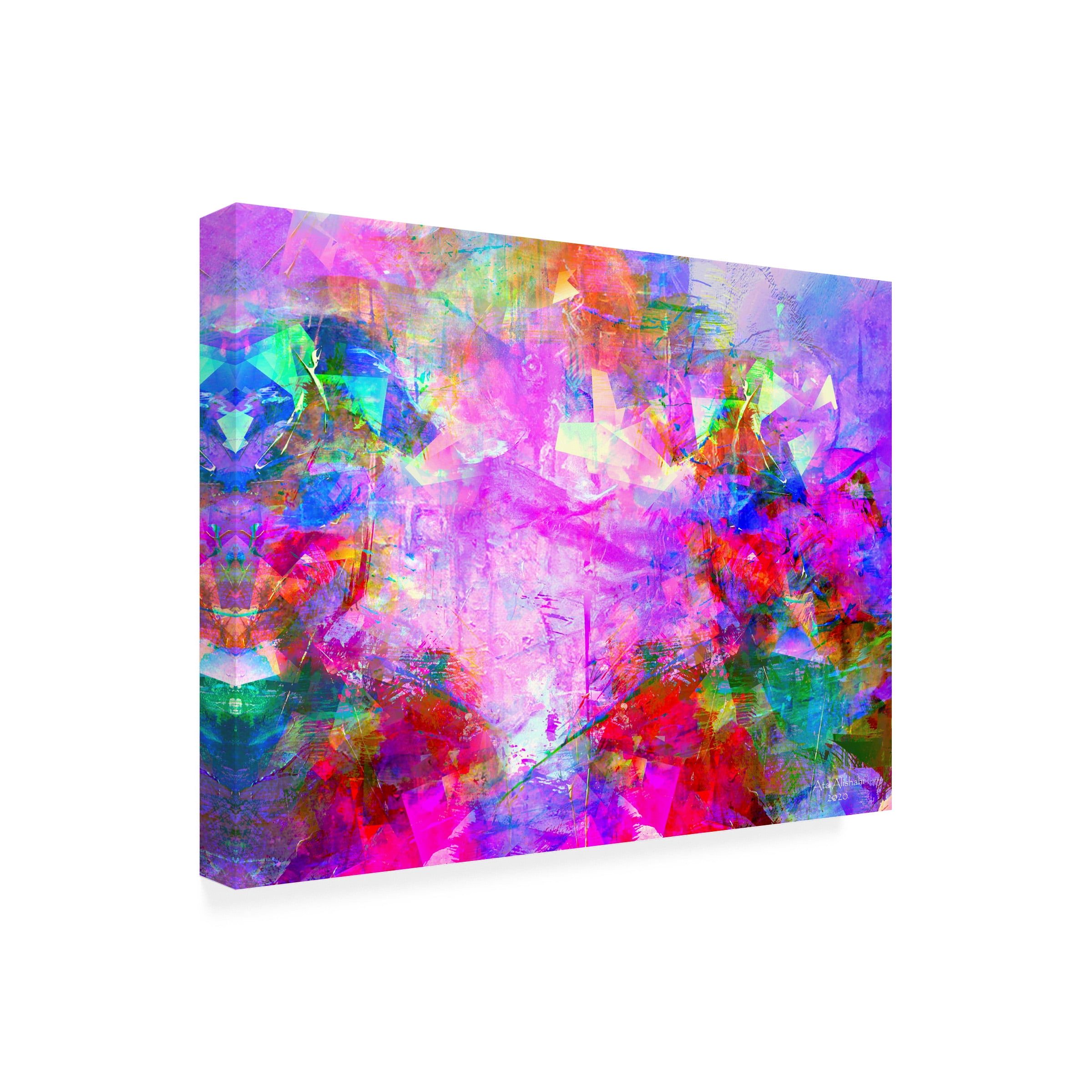 Ata Alishahi 'Abstract 1B' Canvas Art