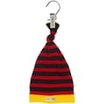 thumbnail image 4 of Pavilion Gift Company - Red and Black Stripe - One Size Fits All Baby Hat, 4 of 4