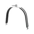 thumbnail image 3 of Unique Bargains Rubber Cushion Strut Clamp Rigid Steel Pipe Clamp Fit for 8-5/8' Tube and Pipe, 3 of 5
