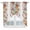 White Light Pink Bright Red, variant on Vintage Flowers Kitchen Window Curtains, Swag Curtains Valance for Bedroom Living Room Bathroom, Spring Floral Botanical Pastoral Rod Pocket Window Treatment Curtain Block Drapes 2 Panels 28"x36"