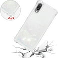 thumbnail image 5 of case for Samsung Galaxy A02 Case for Girls Women, Fashion Shiny Creativity Quicksand Flowing Liquid Floating Soft TPU Cover Glitter Cute Bling Clear Protective Case for Samsung Galaxy M02 RLS White, 5 of 14