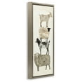 Stupell Industries Stacked Sheep & Goats Animals & Insects Painting