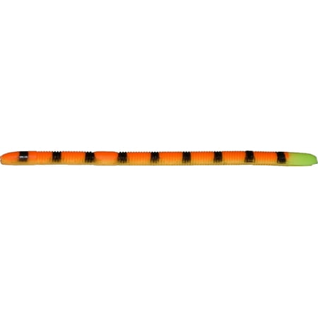 K&E Tackle Bass Stopper Worm – Firetiger