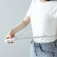 thumbnail image 3 of Hearth & Gear Size Precision Flexible Ruler Waist Arm Thigh And Head Circumference Yard Sticks Thread Dress 2 Retracting String Yard Stick for Classroom Antique Sewing Measuring Tape Surveying, 3 of 5