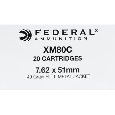 Federal 7.62X51MM 20 Rounds