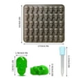 thumbnail image 2 of THLKIF Kitchen Baking Mold, 40 Cavity Skulls Candy Mould Silicone Mini Skulls Mould Non Stick 3D Skulls Mould Sugar Mould Food Grade Silicone Skulls Mould for Halloween Decor Cake Baking, 2 of 5