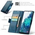 thumbnail image 4 of CaseMe Wallet Case for Samsung Galaxy S20 FE Premium Leather Case wih RFID Blocking Function Card Slots Kickstand Magnetic Clasp Shockproof Cover for Men Women for Samsung Galaxy S20 FE, 4 of 11