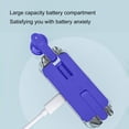 thumbnail image 3 of Earbuds for Kids, Hwkond Transparent Digital Display Wireless Bluetooth Earphones, In Ear Dual Stereo, True Wireless, Comes With A Large Capacity Charging Compartment, Blue, Up to 60% Off, 3 of 7