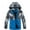 Gray-1, variant on Boys Rain Jackets Lightweight Waterproof Hooded Raincoats Windbreakers for Kids