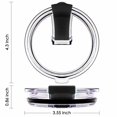thumbnail image 3 of Couvercles pour Gobelets de 30 oz, Compatibles avec YETI Rambler, Ozark Trail, Old Style Rtic et Plus, Lot de 3 Couvercles Anti-Déversement et Résistants aux Éclaboussures pour Gobelets Tasses (Noir), 3 of 7