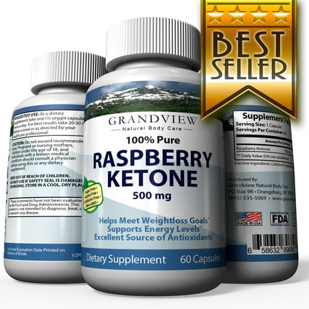 Raspberry Ketone Pure - Fat Blocker, Weight Loss & Dietary