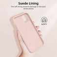thumbnail image 3 of Designed for iPhone 11 Silicone Case, Protection Shockproof Dropproof Dustproof Anti-Scratch Phone Case Cover for iPhone 11, Rose Gold, 3 of 4