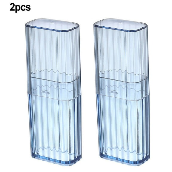 chengsi Storage Box Accessories Travel 2Pcs 3.4*2.1*10.4cm Band-aid Classified