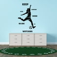 thumbnail image 3 of Sports Wall Decals for Girls Bedroom - Women Football Player Kicking Football Ball DIY & Creativity Boy Girl Bedroom Wall Sticker - Size: 28 In x 40 In, 3 of 5