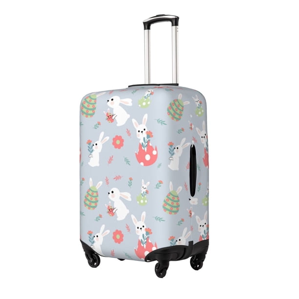 Fotbe Bunny cartoon with easter Funda Protectora para Equipaje, Antirrayones y Resistente a la Suciedad, Compatible con Maletas de 18 a 32 Pulgadas-Medium