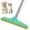 Green-58inch, variant on 58" Adjustable Long Handle Carpet Rake - For Pet Hair Removal Reusable Tool  Cat Dog Hairs Broom Rakes