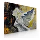 thumbnail image 1 of Cuadro Decorativo Canvas Para Comedor Angel Abstracto Ocre, 1 of 5
