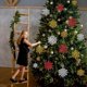 thumbnail image 4 of 18 piezas de decoración de copos de nieve, decoraciones colgantes de copos de nieve, decoración de árboles de Navidad copos de nieve, decoraciones de Navidad, decoración de árboles de Navidad de copos kaili Sencillez, 4 of 5