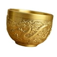 thumbnail image 3 of Cuenco de latón Feng Shui para beber, adornos de colección de buena , regalos, taza de té Folk Cornucopia para escritorio, dormitorio, estudio y, 3 of 9