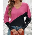 thumbnail image 5 of Warm Shirts for Women, Lightweight Sweaters for Womens Comfy Women's Sweaters Casual Pullover Knitted Thin Long Sleeve Sweater Fashion Gym, Yoga, Workout, Running, Daily Leisure,Workwear, 5 of 7