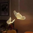 thumbnail image 2 of Butterfly LED Pendant Lights Nordic Golden Bedside for Living Room A, 2 of 5