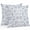 Blue, variant on Throw Pillow Covers 16x16 Inch Set of 2, Blue Flower Waterproof Outdoor Pillow Covers, Vintage Farmhouse Boho Leaf Spring Summer Decorative Cushion Pillowcases for Couch, Sofa, Bed, Garden, Patio