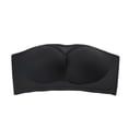 thumbnail image 3 of shoper Girls Strapless Bandeau Bra, Seamless Girls Training Bras for Teens, Sports Tube Top Bra 13-18 Age Black, 3 of 9