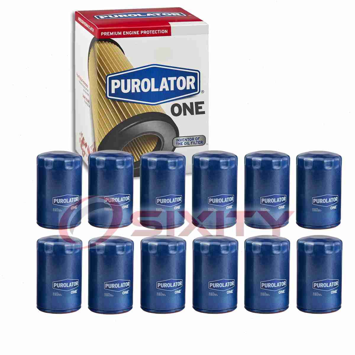 12 pc Purolator ONE PL24011 Engine Oil Filters for Oil Change Lubricant Filters Fits select: 1988-2000 CHEVROLET GMT-400, 1995-2000 CHEVROLET TAHOE