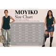 thumbnail image 7 of MOYIKO Tank Tops for Women Summer V Neck T Shirts Trendy Sleeveless Basic Tee Loose Fit, 7 of 7