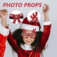 thumbnail image 3 of HONITANO Christmas Glasses Plastic 12Pcs 5.89X5.11X0.20In, 3 of 11