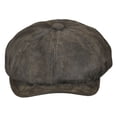 thumbnail image 2 of Stetson Weathered Leather 8/4 Cap, 2 of 4