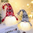 thumbnail image 4 of Luces de decoraciones navideñas, sombrero de copo de nieve sueco hecho a mano escandinavo con luz LED para decoración decoración del hogar vacaciones de San Valentín (verde) 1, 4 of 5