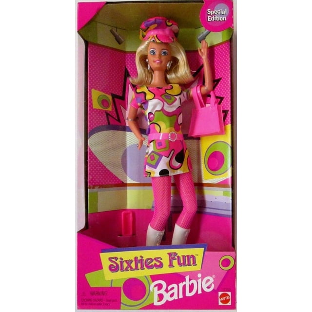 Muñeca Mattel Barbie Sixties Fun Edición Especial 1997