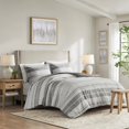 thumbnail image 2 of Gracie Mills Naxos 3 Piece Stripe Duvet Cover Set - GRACE-15822, 2 of 5