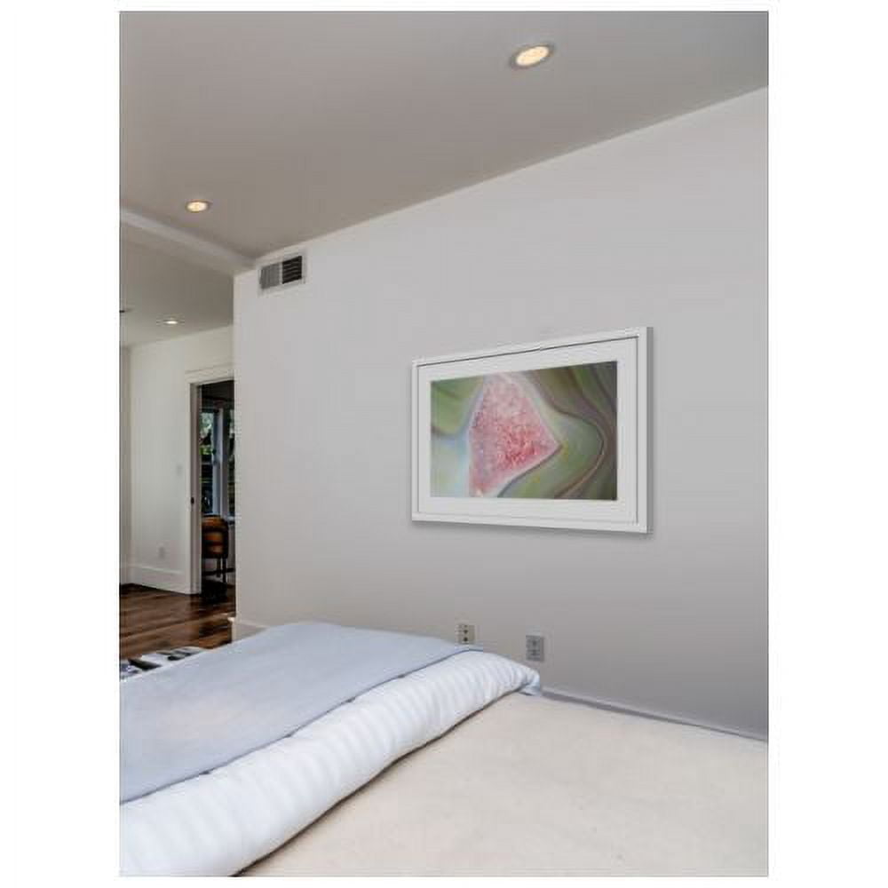 "Pink Grain" Framed Painting Print
