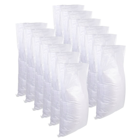 16pcs Waterproof Sandbags Anti-flood Empty Woven Sandbags Protection Sand Bags