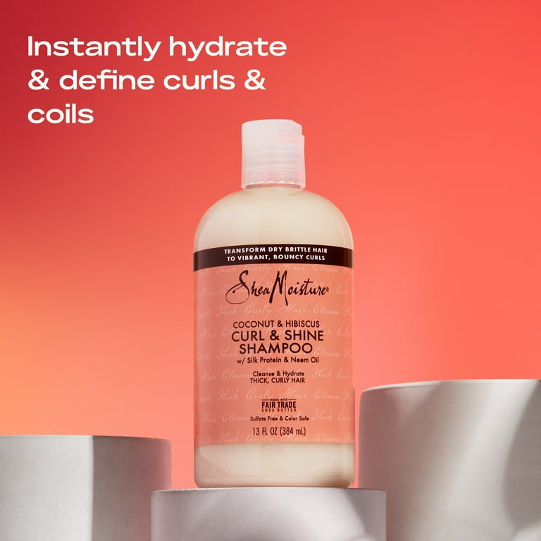 SheaMoisture Curl & Shine Moisturizing Shampoo & Conditioner