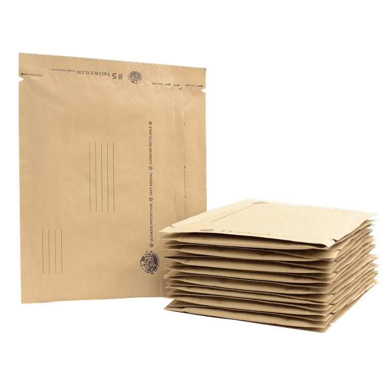 Enveloppe kraft recyclé - 350x450 - Soufflet 12cm - BONG